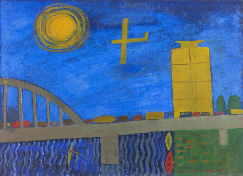 Július Koller – Piešťany, 1964 