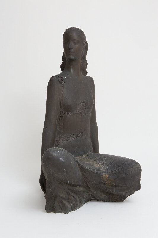 Anna Goliašová-Drobná – Sediaca 