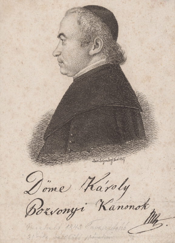 Ferdinand Karl Theodor Lütgendorff – Portrét Karola Dömeho 
