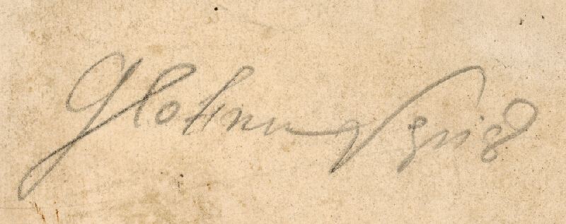 Matthäus Kern, Ferdinand Karl Theodor Lütgendorff – Autoportrét 