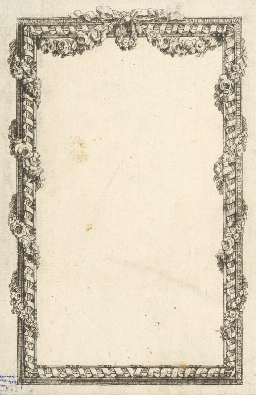 Stredoeurópsky grafik z 18. storočia – Portrét P.Matthiasa Schoenberga 