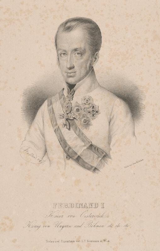 Johann Stadler – Portrét Ferdinanda I. 