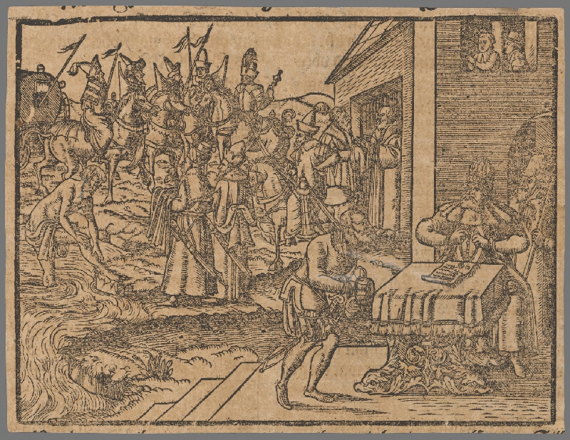 Stredoeurópsky grafik zo 16. storočia – Výjav zo Starého zákona 3. 