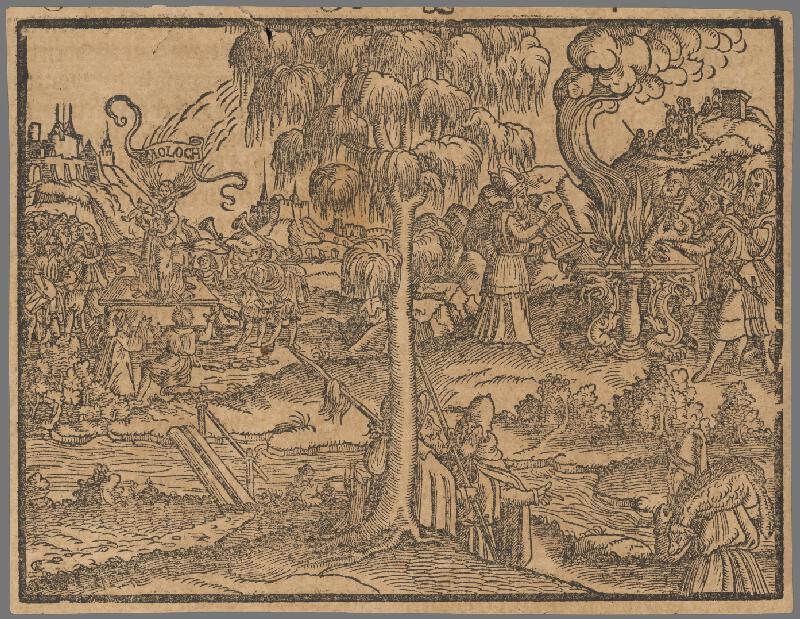 Stredoeurópsky grafik zo 16. storočia – Výjav zo Starého zákona 6. 