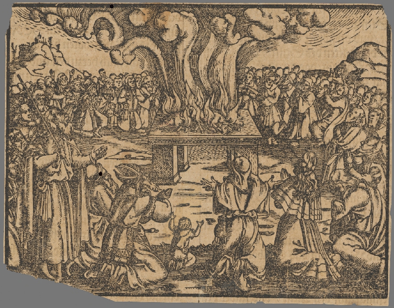 Stredoeurópsky grafik zo 16. storočia – Výjav zo Starého zákona 7. 
