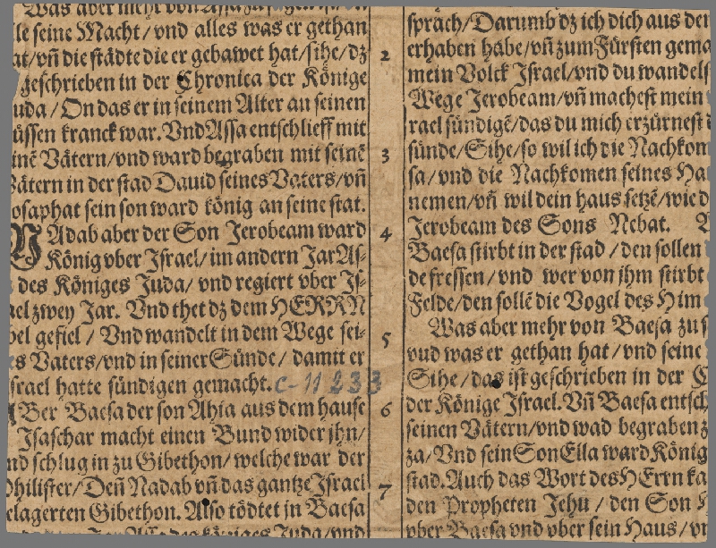Stredoeurópsky grafik zo 16. storočia – Výjav zo Starého zákona 14. 