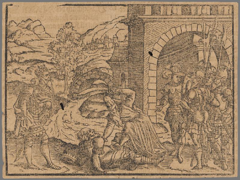 Stredoeurópsky grafik zo 16. storočia – Výjav zo Starého zákona 19. 