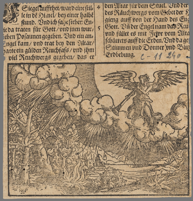 Stredoeurópsky grafik zo 16. storočia – Výjav zo Starého zákona 22. 