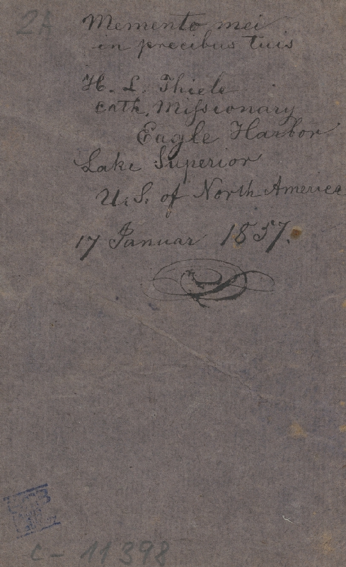 Stredoeurópky grafik z prelomu 18. - 19. storočia – Chrisostemus 