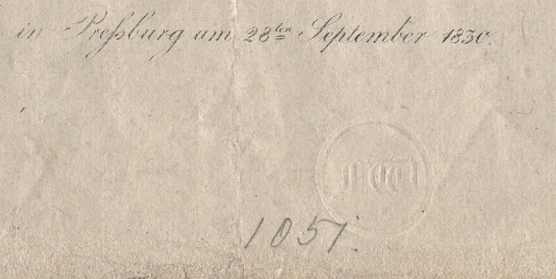 Johann Nepomuk Höchle, František Wolf – Ferdinand V. na korunovačnom vŕšku v Bratislave 