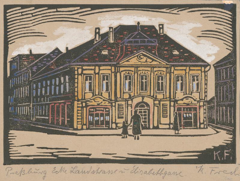 Karol Frech – Dom na rohu Mickiewiczovej a Radlinského ulice v Bratislave 