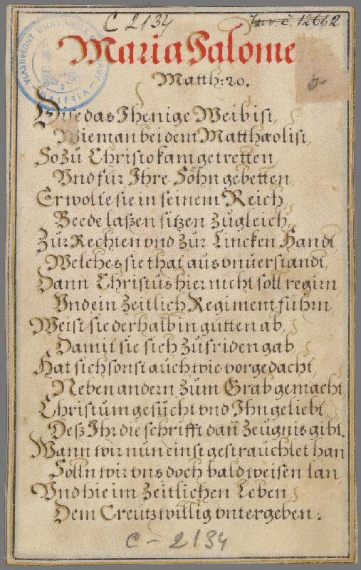 Maarten de Vos st., Johannes Collaert, Philip Galle – Tabita (14) Tabitha 