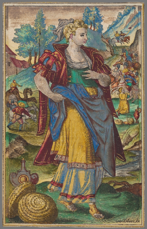 Jan Collaert II – Ruth 