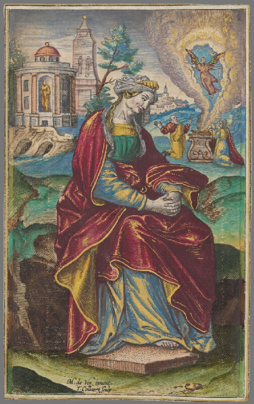 Jan Collaert II, Maarten de Vos st. – Záhel 