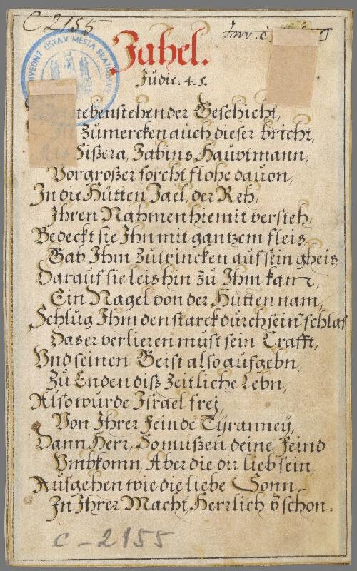 Jan Collaert II, Maarten de Vos st. – Záhel 