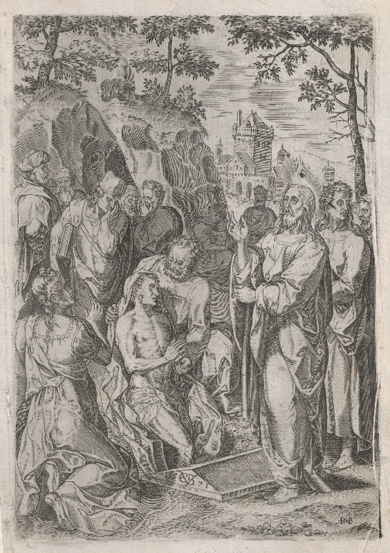 Crispin van den Broeck – Vzkriesenie Lazara 