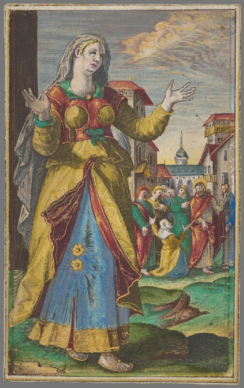 Jan Collaert II, Maarten de Vos st., Philips Galle – Mária matka Jakubova (12) Maria Jacobi 