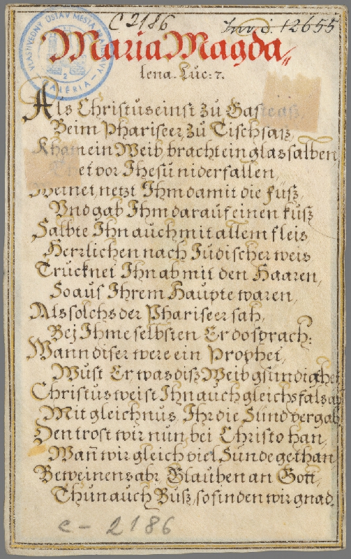 Jan Collaert II, Maarten de Vos st., Philips Galle – Mária matka Jakubova (12) Maria Jacobi 
