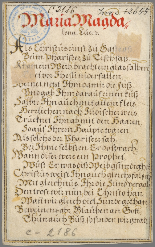 Johannes Collaert, Maarten de Vos st., Philip Galle – Mária matka Jakubova (12) Maria Jacobi 