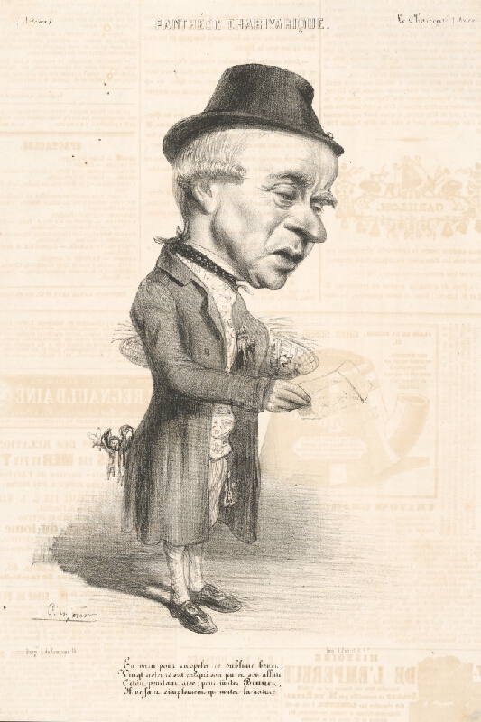 Benjamin Roubaud – Karikatúra herca 