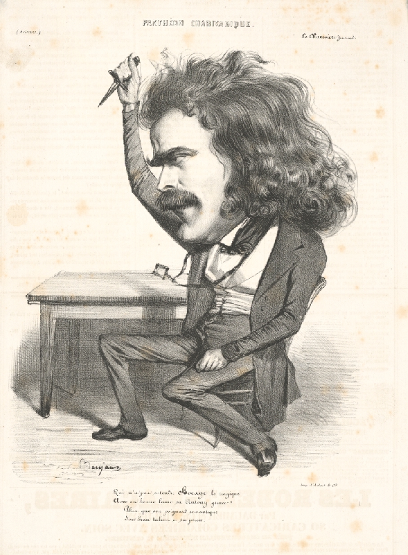 Benjamin Roubaud – Karikatúra herca 