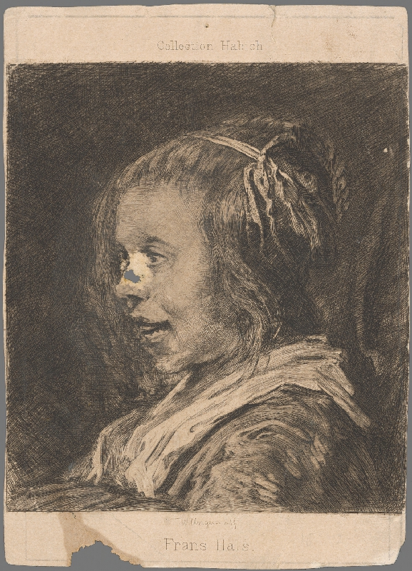 Frans Hals, Wilhelm Unger – Dievčatko 
