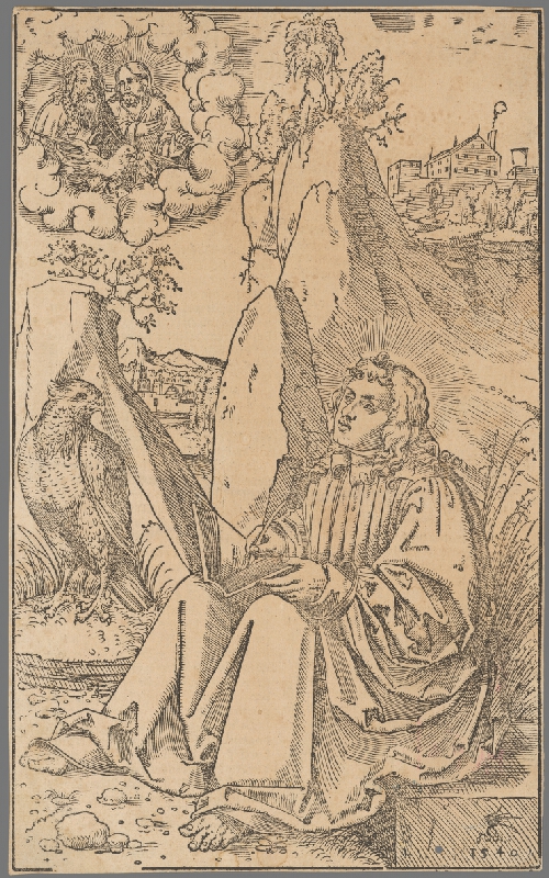 Nemecký grafik zo 16. storočia – Ján Evanjelista 
