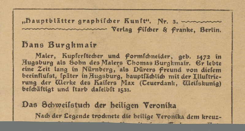 Hans Burgkmair st. – Korunovaný Kristus 
