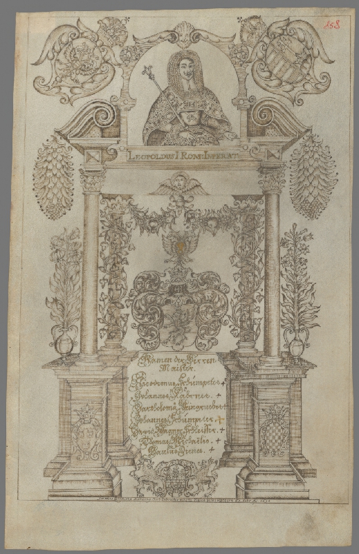 Joannes Baptista Horning – Náhrobok Leopolda I. Habsburského 