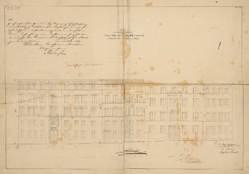 Caspar Böhm – Fasáda obytnej budovy 