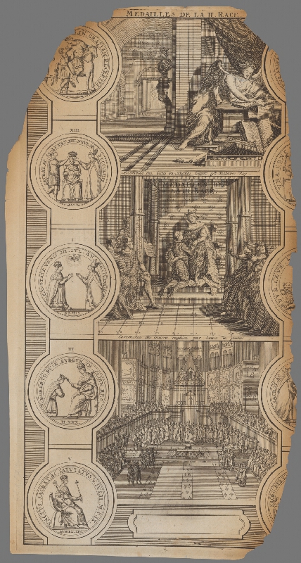 Stredoeurópsky grafik z 1. polovice 18. storočia – Dejinné vysvetlenie medailí 