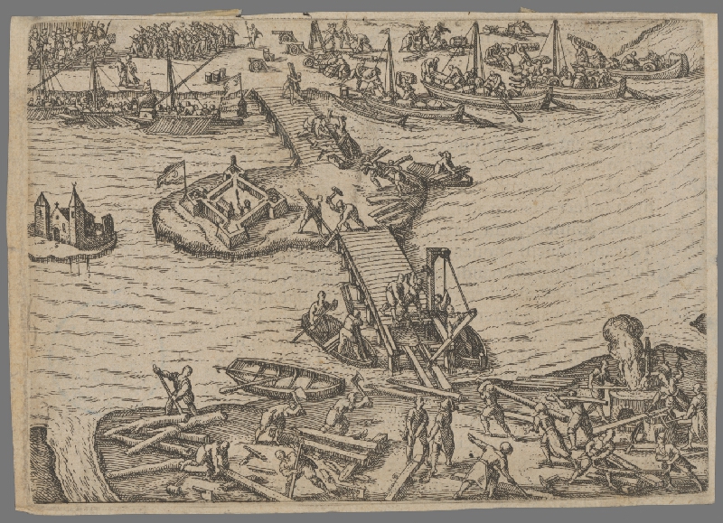 Stredoeurópsky grafik zo 17. storočia – Vojenská príprava 