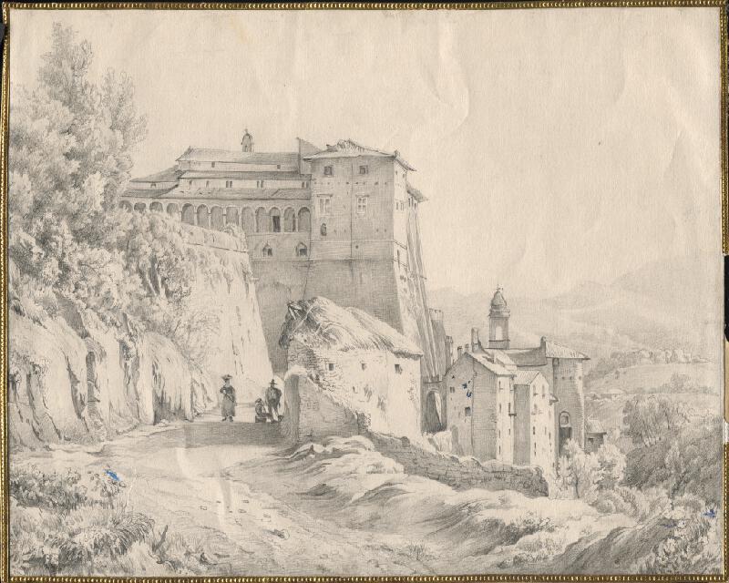 Stredoeurópsky grafik z 19. storočia – Zámok 