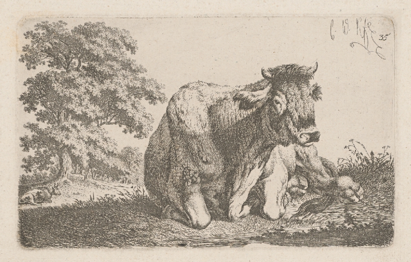 Carl Wilhelm Kolbe – Krava 