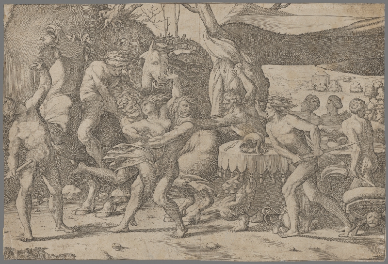 Stredoeurópsky grafik zo 17. storočia – Únos 