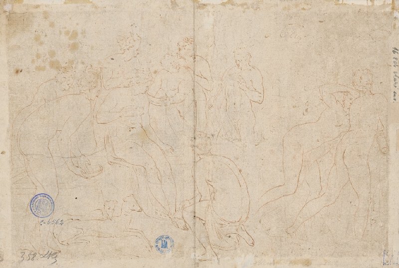 Stredoeurópsky grafik zo 17. storočia – Únos 