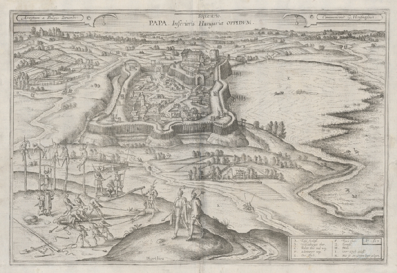 Joris Hoefnagel, Philippo Fernandes – Pohľad na mesto Papa 