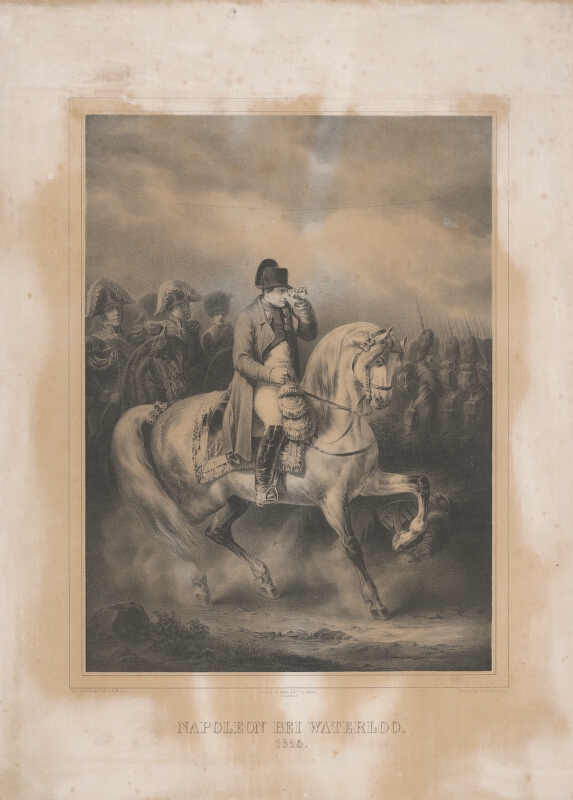 August Brasch, Hippolyte Bellangé – Napoleon pri Waterloo roku 1815 