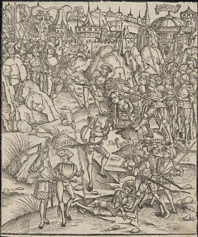 Stredoeurópsky autor z 15. storočia – Bojová scéna 