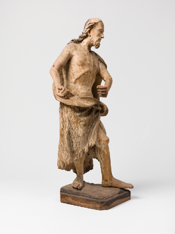 Bratislavský rezbár zo začiatku 18. storočia – Svätý Ján Krstiteľ 