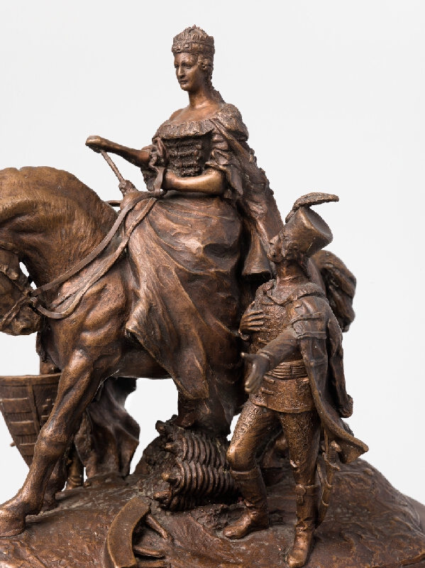 Ján Fadrusz, Alojz Rigele – Kópia Fadruszovho návrhu na pamätník Márie Terézie 