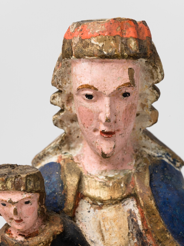 Ľudový rezbár z prelomu 19. - 20. storočia – Variácia tzv. Mariazellskej madony 