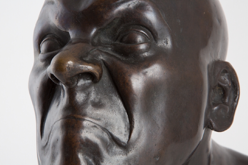 František Xaver Messerschmidt – Charakterová hlava č. 9 - variant - Prostoduchosť najvyššieho stupňa 