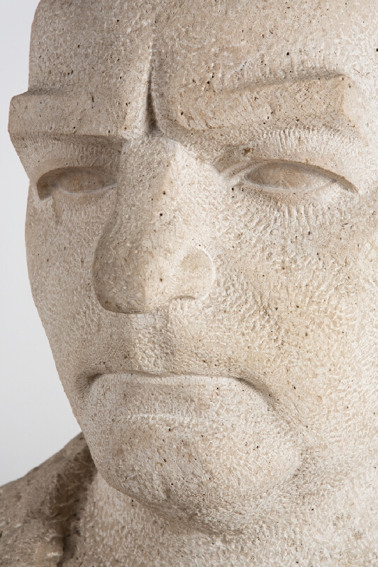 Tibor Bártfay – Detail z pomníka Klementa Gottwalda v Bratislave 