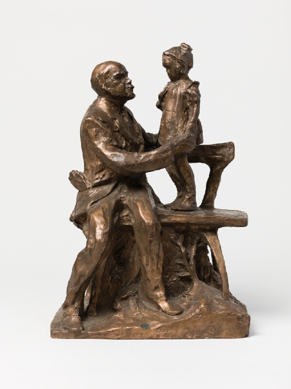 Ľudovít Goga – Lenin s dievčatkom 