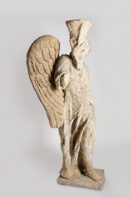 Viedenský sochár z 1. polovice 18. storočia – Stojaci anjel - svetlonos 