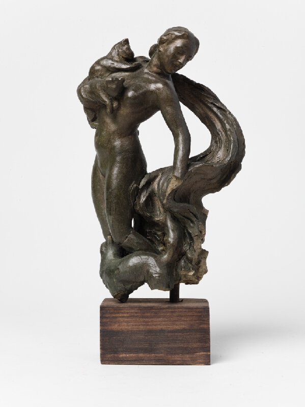 Róbert Kühmayer – Žena s mačkami 