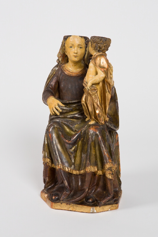 Nemecký rezbár z 2. polovice 17. storočia – Kópia sochy tróniacej Madony z Ettalu 