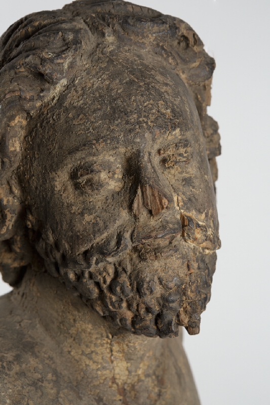 Slovenský rezbár zo 17. storočia – Mŕtvy Kristus - torzo 