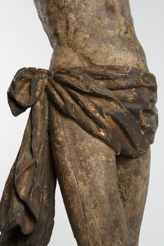 Slovenský rezbár zo 17. storočia – Mŕtvy Kristus - torzo 